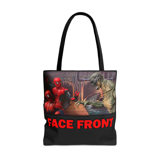 Lizard Attacks Tote Bag